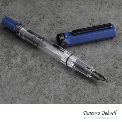 TWSBI Eco Slate Blue with Onyx Fountain Pen