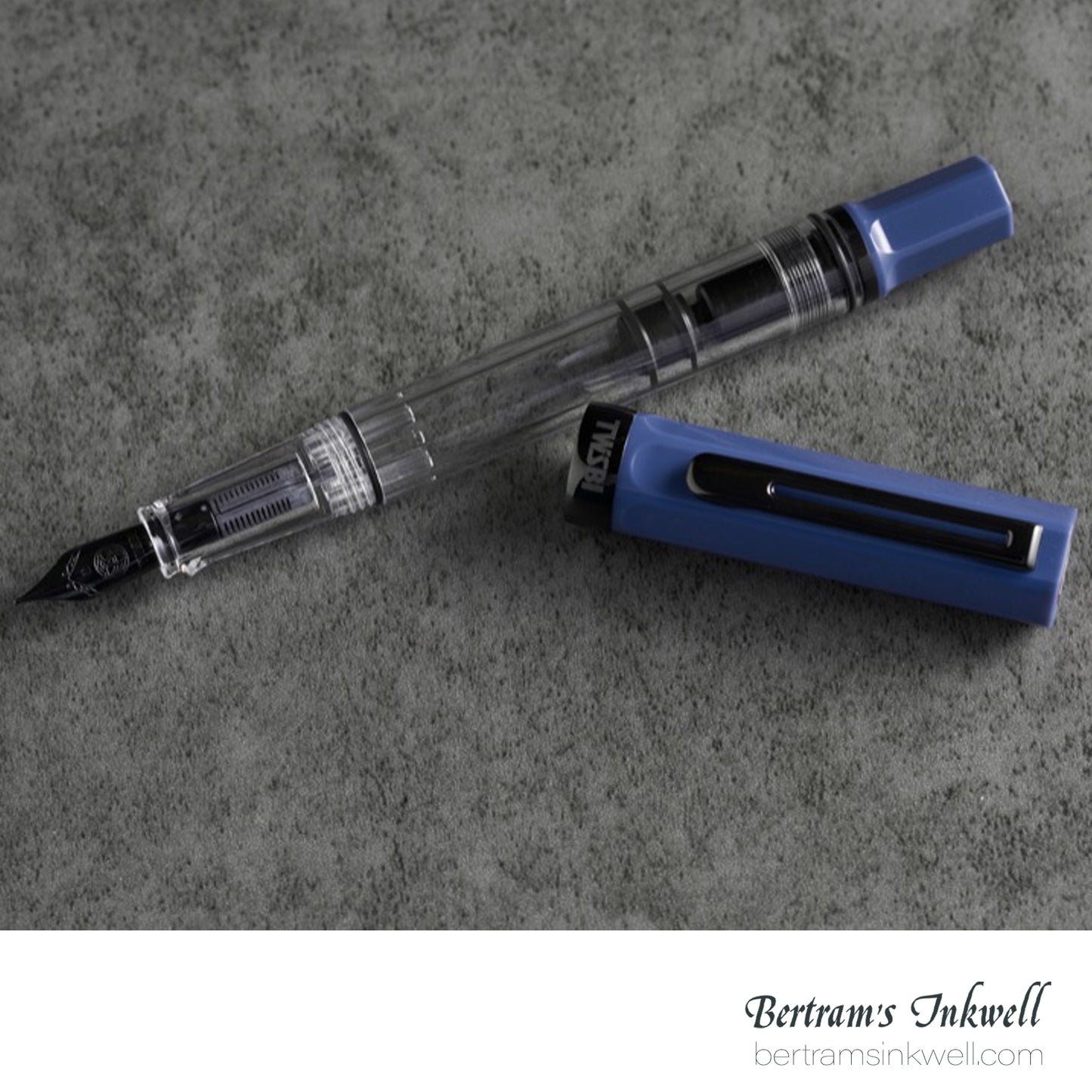 TWSBI Eco Slate Blue with Onyx Fountain Pen