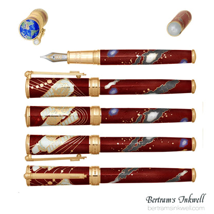 David Oscarson Edwin Hubble Infrared Fountain Pen