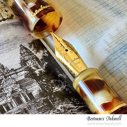 Esterbrook Estie Tortoise Regular Size Gold Trim Fountain Pen
