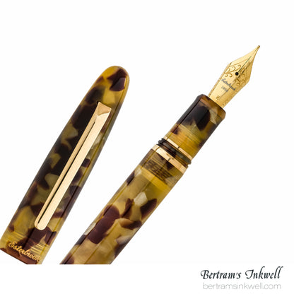Esterbrook Estie Tortoise Regular Size Gold Trim Fountain Pen