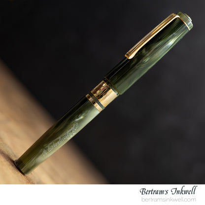 Esterbrook Model J Chatoyant Acrylic Palm Green Fountain Pen