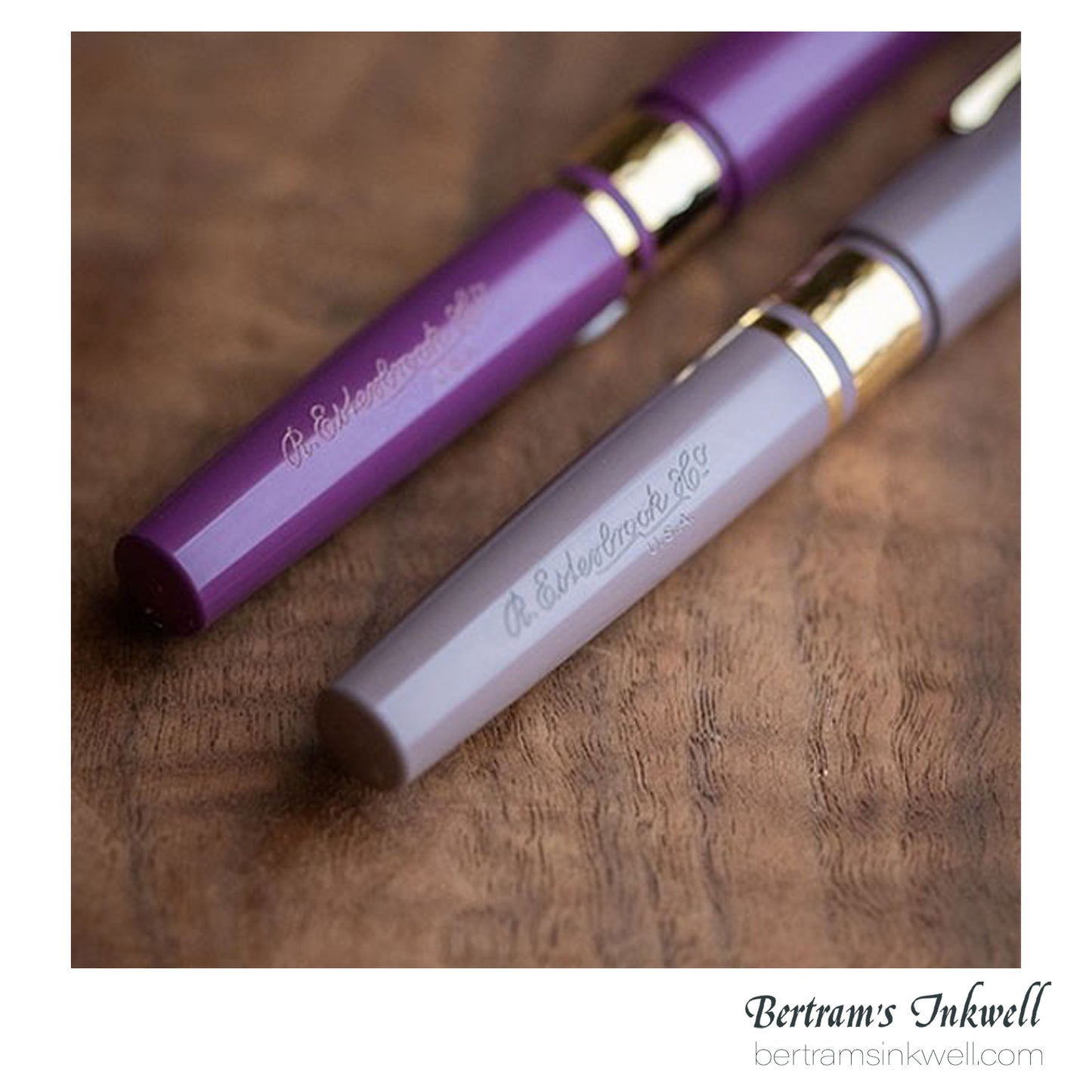 Esterbrook Model J Ebonite Blackberry Fountain Pen