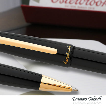 Esterbrook Estie Ebony Gold Trim Ballpoint