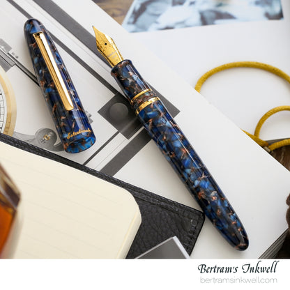 Esterbrook Estie Nouveau Bleu Regular Size Gold Trim Fountain Pen