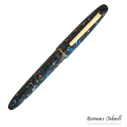 Esterbrook Estie Nouveau Bleu Regular Size Gold Trim Fountain Pen