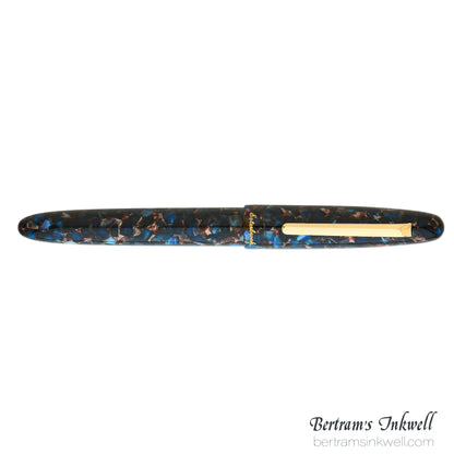 Esterbrook Estie Nouveau Bleu Regular Size Gold Trim Fountain Pen