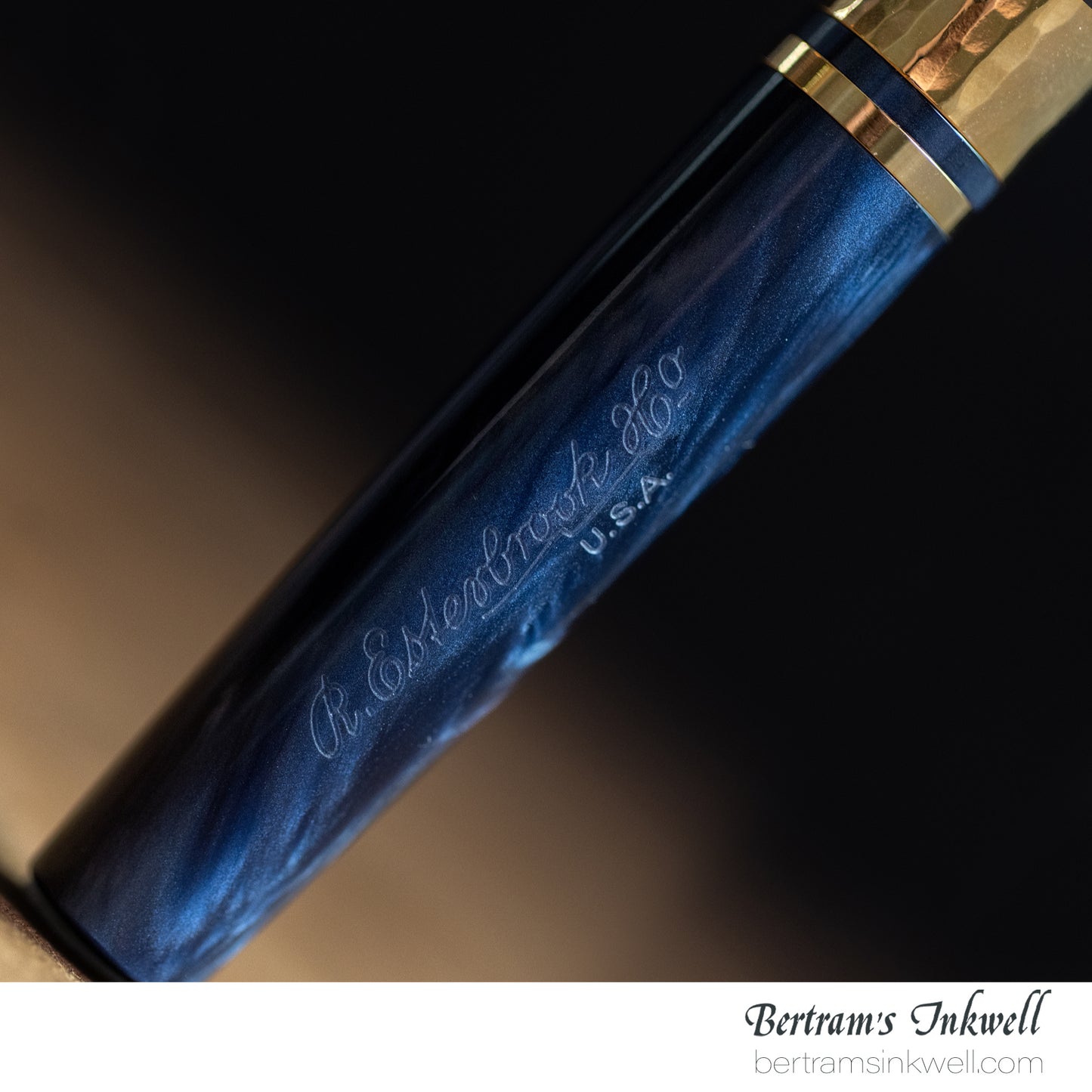 Esterbrook Model J Chatoyant Acrylic Capri Blue Fountain Pen