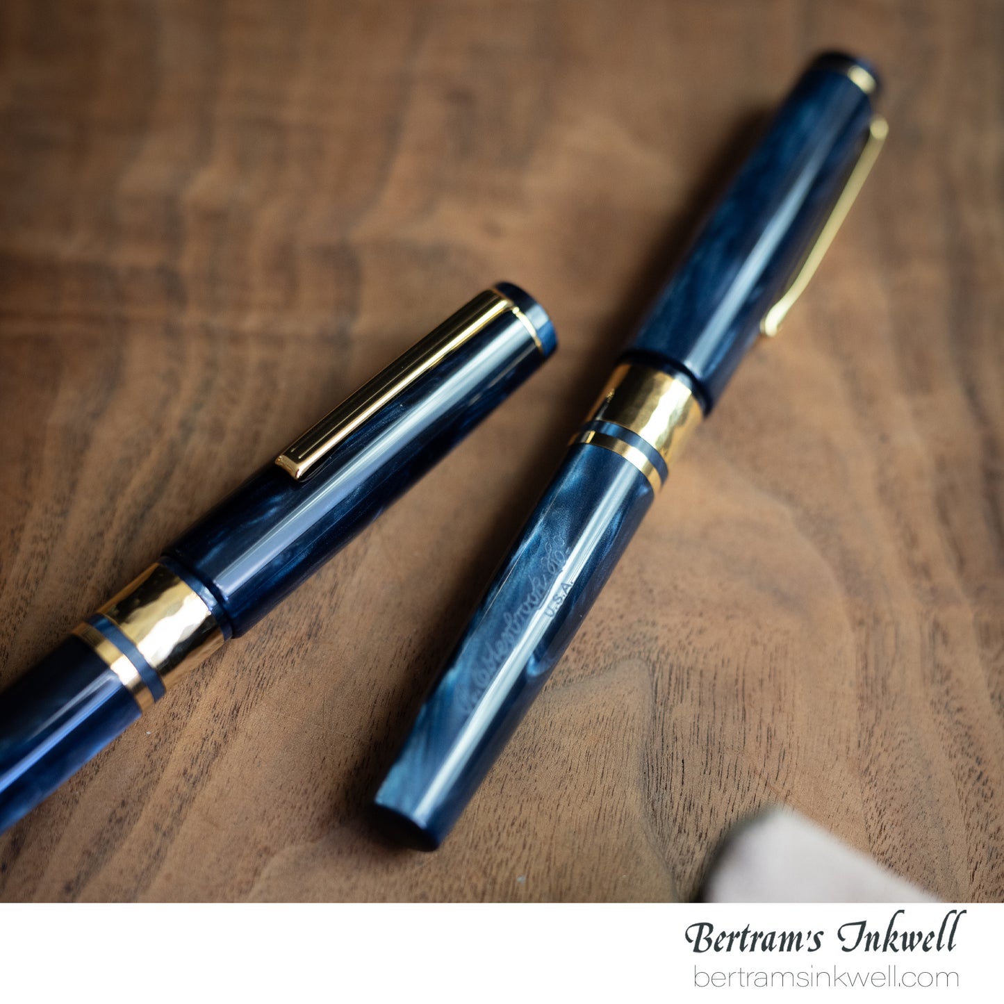 Esterbrook Model J Chatoyant Acrylic Capri Blue Fountain Pen