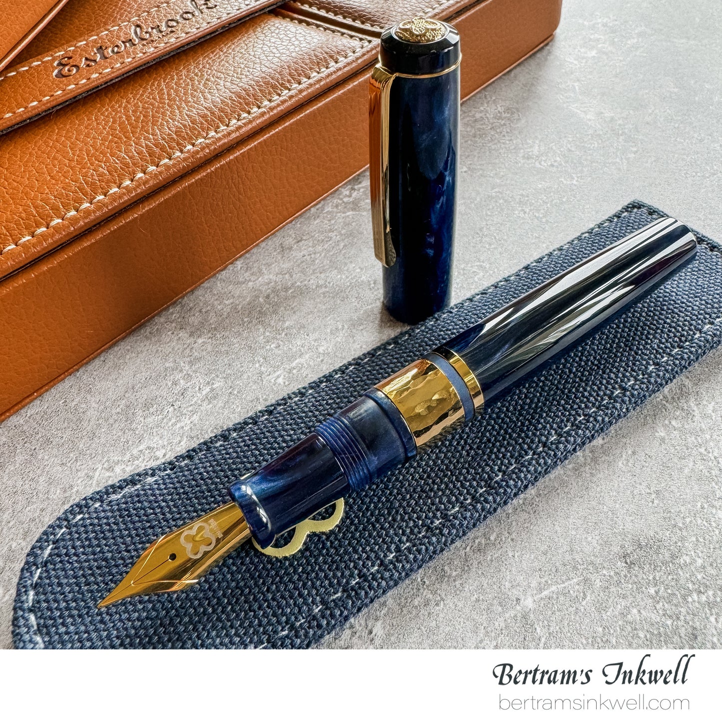 Esterbrook Model J Chatoyant Acrylic Capri Blue Fountain Pen