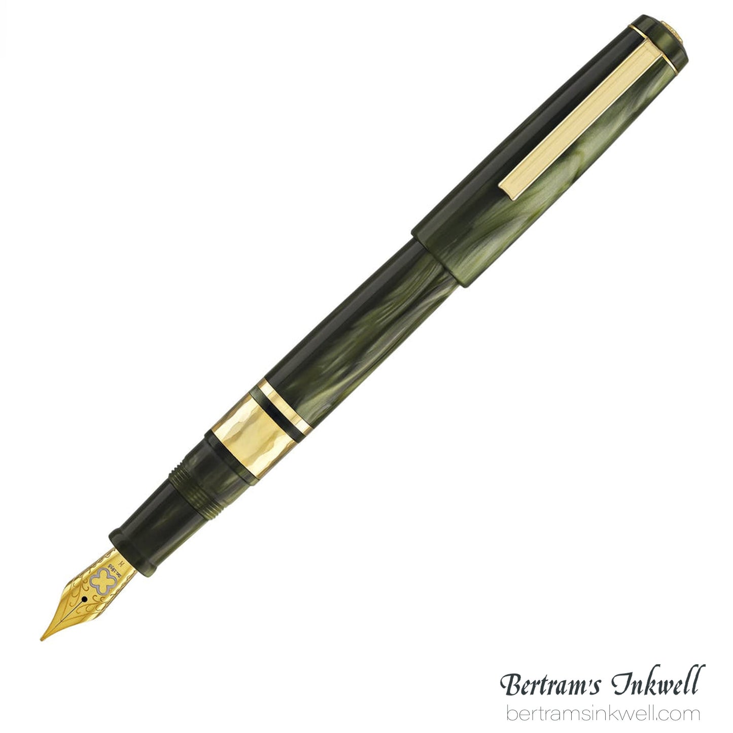 Esterbrook Model J Chatoyant Acrylic Palm Green Fountain Pen
