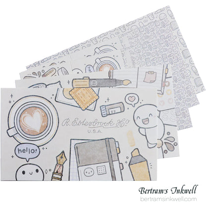 Esterbrook TheCoffeeMonsterzCO Keep Creating - Blotter Paper Set