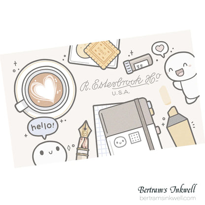 Esterbrook TheCoffeeMonsterzCO Keep Creating - Blotter Paper Set
