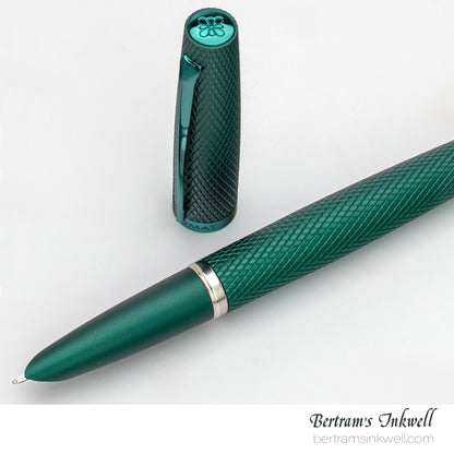 Diplomat Viper Green Guilloche Fountain Pen