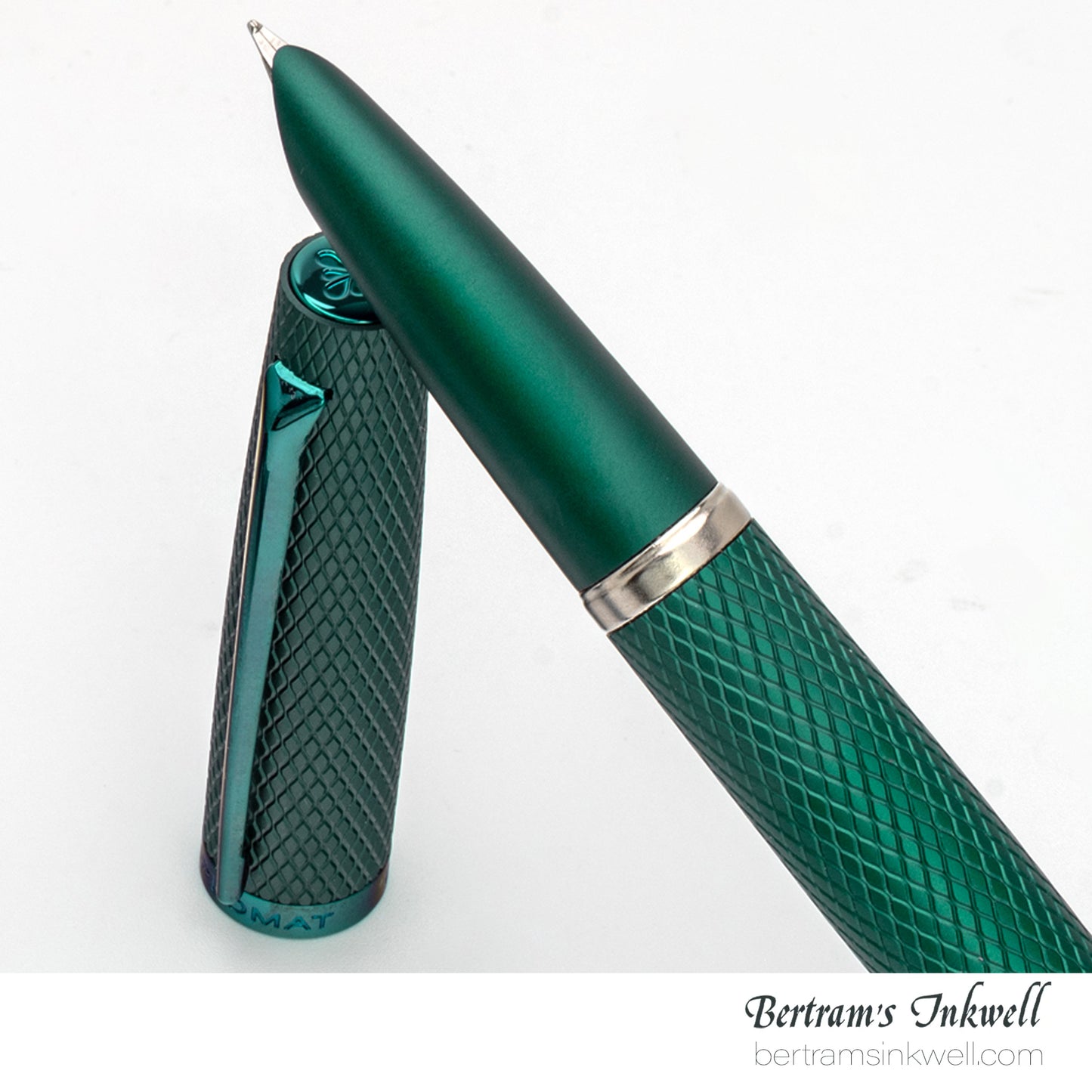 Diplomat Viper Green Guilloche Fountain Pen