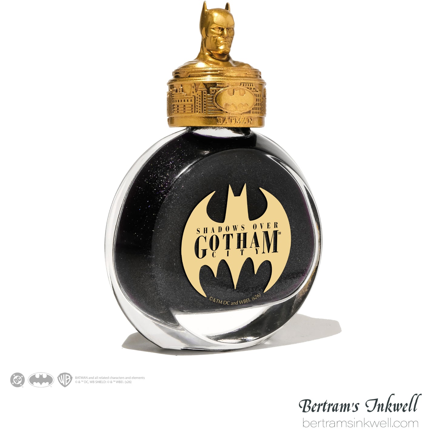 Ferris Wheel Press x Batman Limited Edition Fountain Pen Ink Bottle 38ml