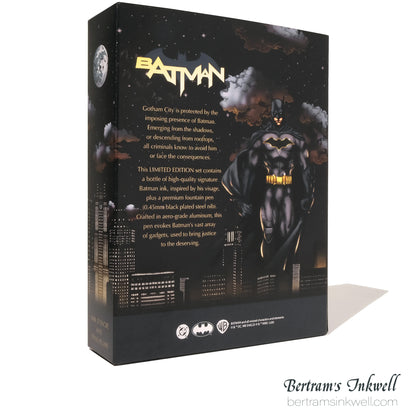 Ferris Wheel Press x Batman Marquise Fountain Pen and 38ml Ink Set