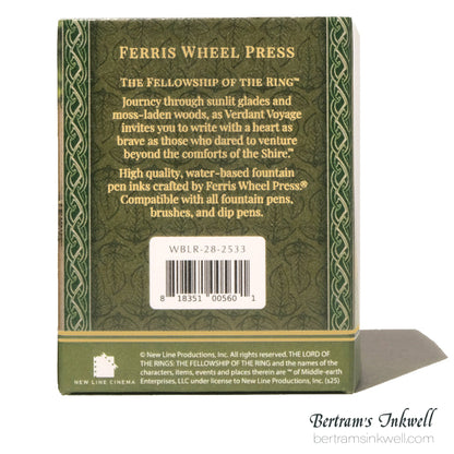 Ferris Wheel Press x Lord of the Rings - Verdant Voyage - 28ml Ink Bottle