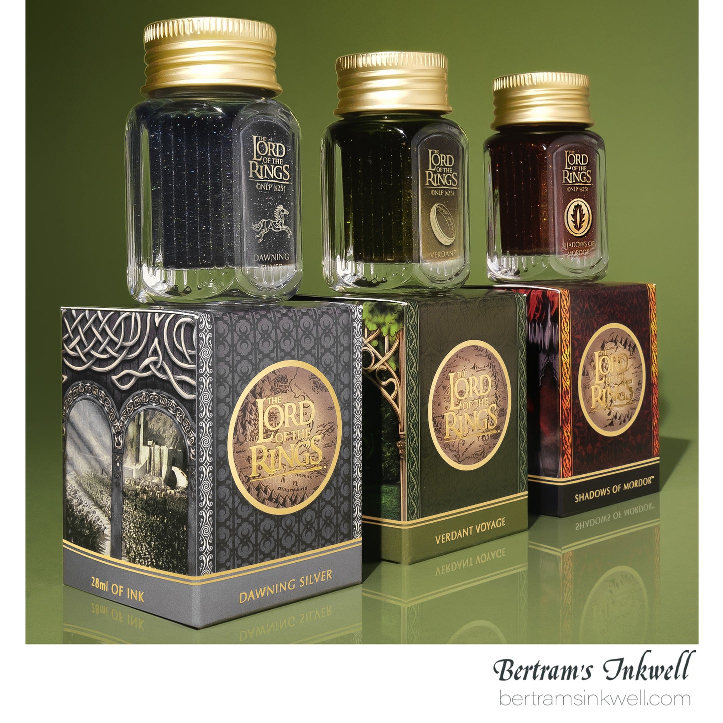 Ferris Wheel Press x Lord of the Rings - Verdant Voyage - 28ml Ink Bottle