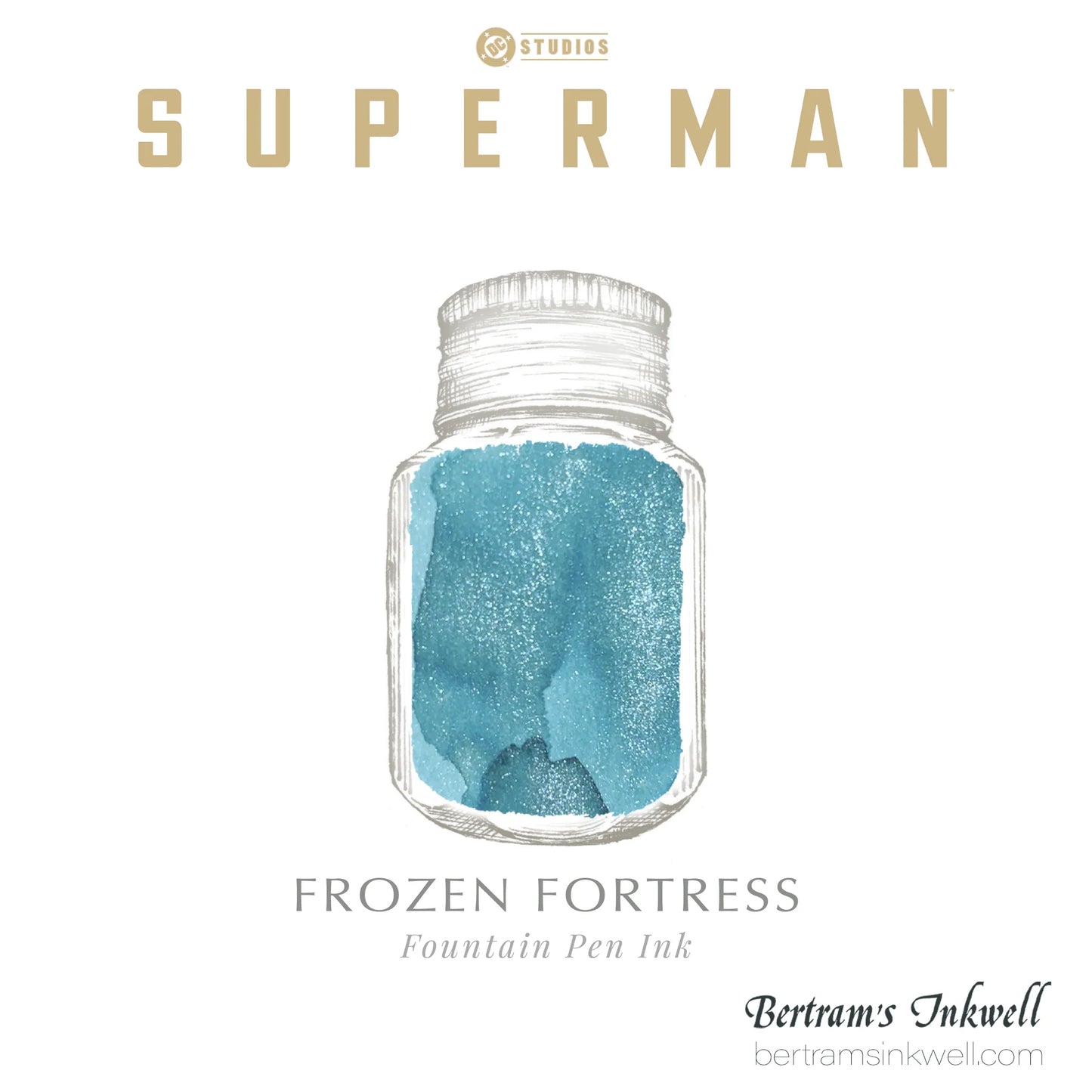 Ferris Wheel Press x Warner Bros Superman - Frozen Fortress - 28ml Ink Bottle