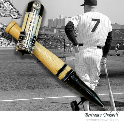 Gisi Pen Company Mickey Mantel Tribute Limited Edition Rollerball Pen, 2002