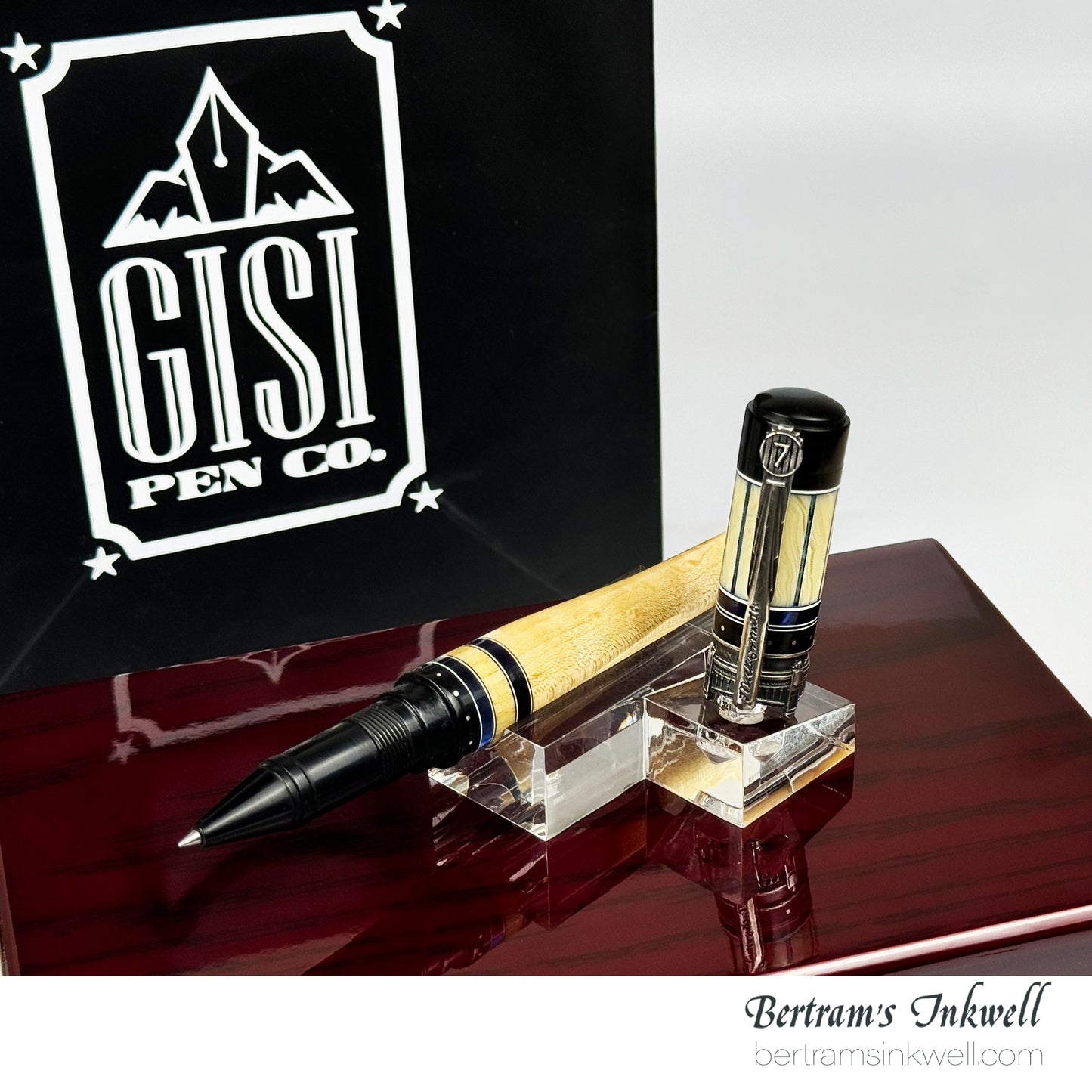 Gisi Pen Company Mickey Mantel Tribute Limited Edition Rollerball Pen, 2002