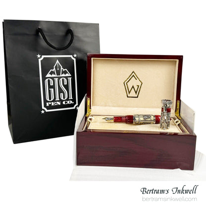 Gisi Pen Company Knights Templar Camelot Ivory Limited Edition Fountain Pen 2006