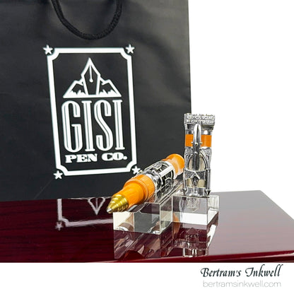 Gisi Pen Company Knights Templar Camelot Orange Limited Edition Rollerball Pen, 2005