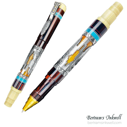 Gisi Pen Company Native American Aztec Limited Edition Rollerball Pen, 2007