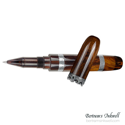 Gisi Pen Company Oversize Knights Templar Fleur Di Lis Limited Edition Rollerball Pen, 2000