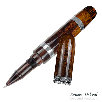 Gisi Pen Company Oversize Knights Templar Fleur Di Lis Limited Edition Rollerball Pen, 2000