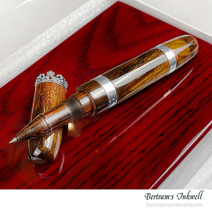 Gisi Pen Company Oversize Knights Templar Fleur Di Lis Limited Edition Rollerball Pen, 2000