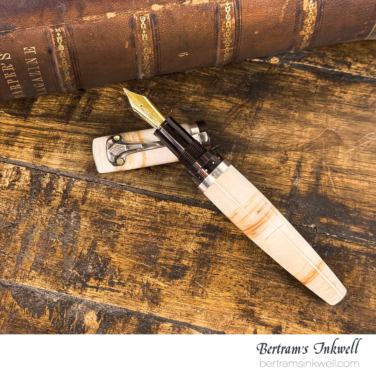 Gisi Pen Company Sterling Ridge Arroyo Strata Limited Edition Fountain Pen, 2000
