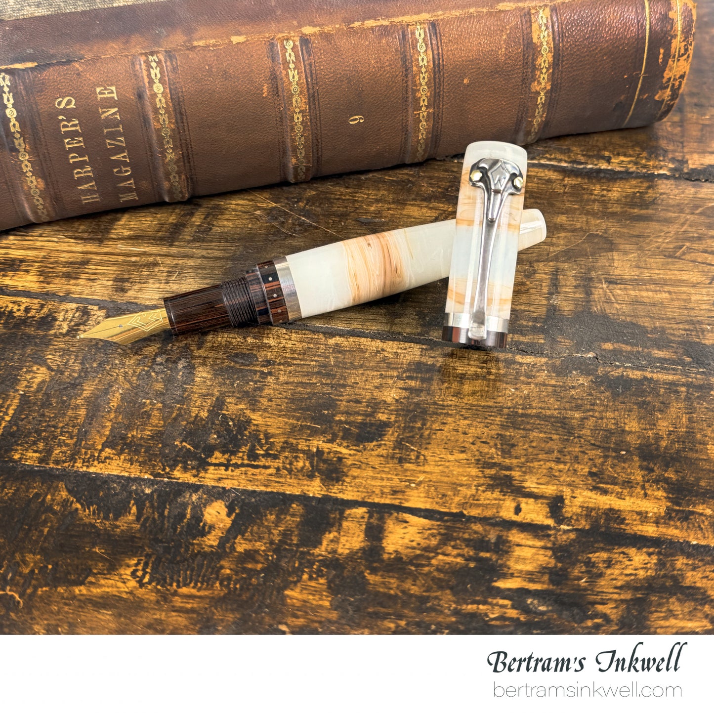 Gisi Pen Company Sterling Ridge Arroyo Strata Limited Edition Fountain Pen, 2000