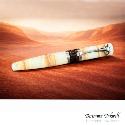 Gisi Pen Company Sterling Ridge Arroyo Strata Limited Edition Fountain Pen, 2000
