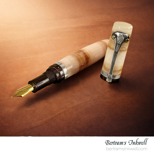 Gisi Pen Company Sterling Ridge Arroyo Strata Limited Edition Fountain Pen, 2000