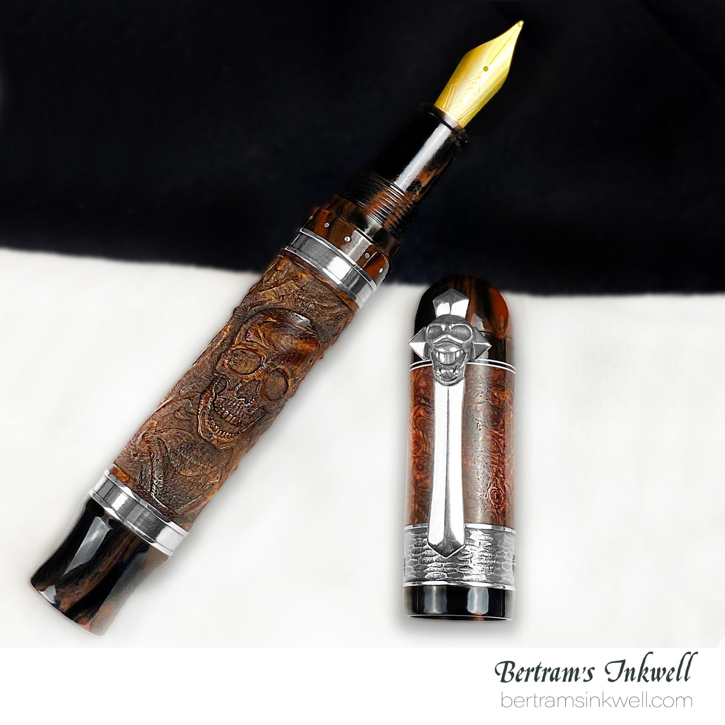 Gisi Pen Company Skull Limited Edition Fountain Pen, 2002
