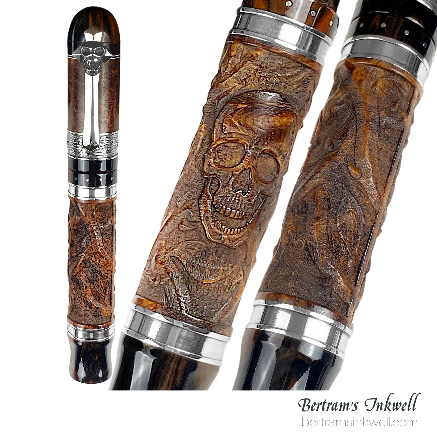 Gisi Pen Company Skull Limited Edition Fountain Pen, 2002