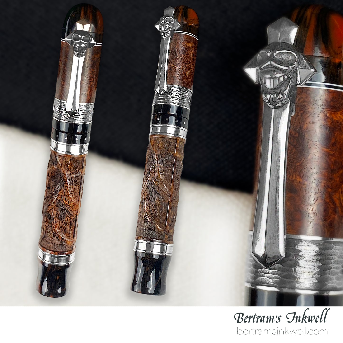 Gisi Pen Company Skull Limited Edition Fountain Pen, 2002