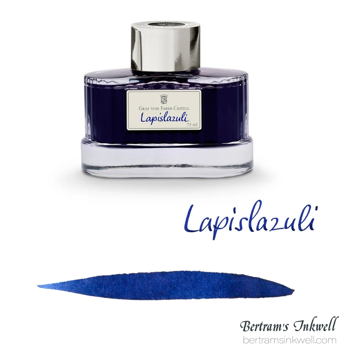 Graf von Faber-Castell Lapis Lazuli Fountain Pen Ink Bottle 75ml