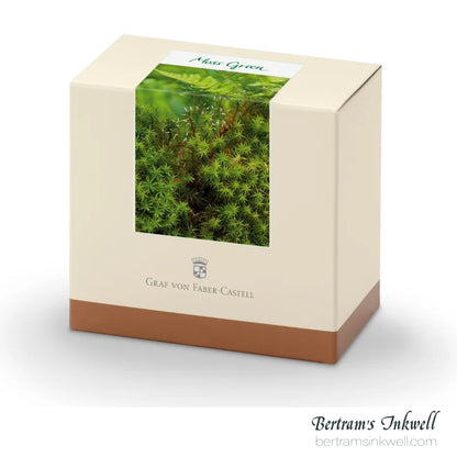 Graf von Faber-Castell Moss Green Fountain Pen Ink Bottle 75ml