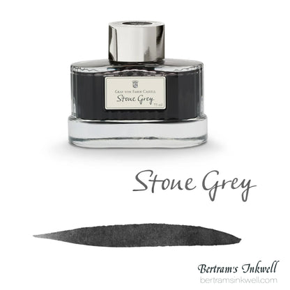 Graf von Faber-Castell Stone Grey Fountain Pen Ink Bottle 75ml