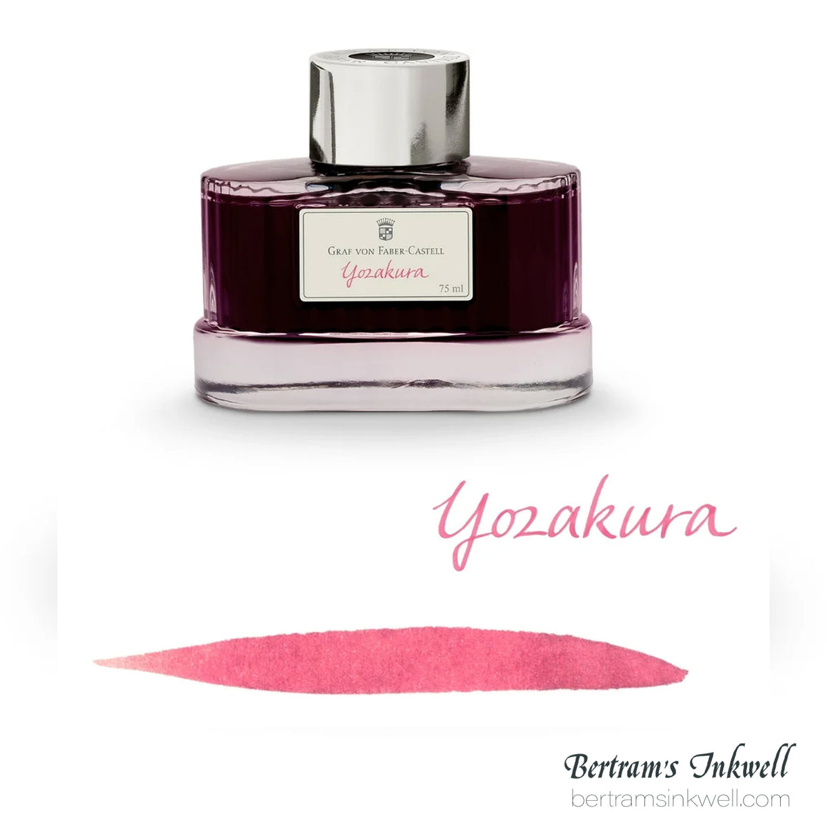 Graf von Faber-Castell Yozakura Fountain Pen Ink Bottle 75ml