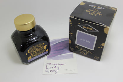 Diamine Lady Grey Fountain Pen Ink Bottle 80ml