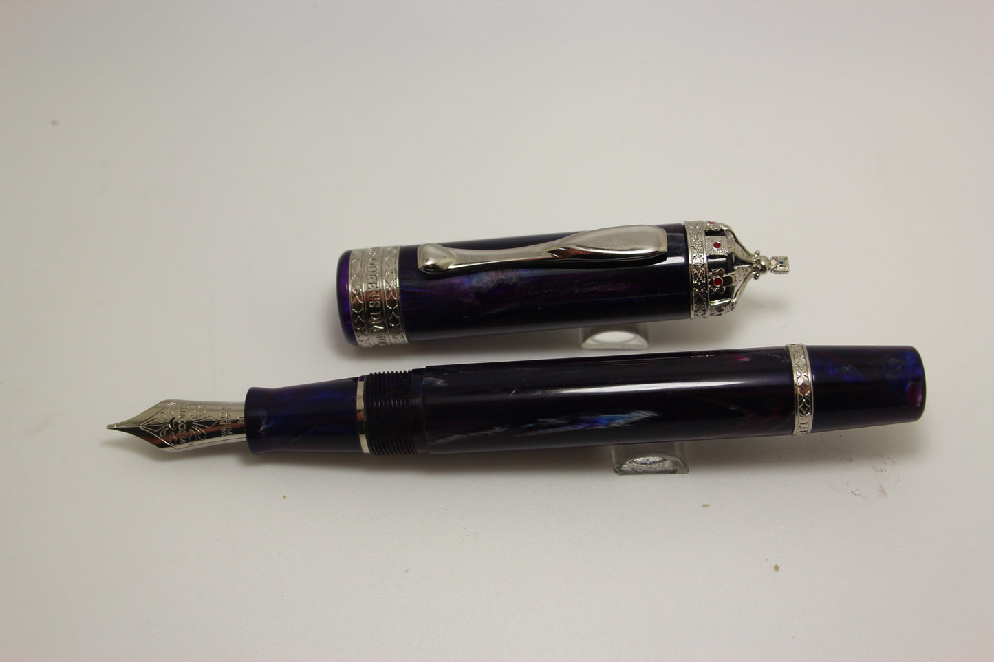 Visconti Diamond Jubilee 60th Anniversary Limited Edition Fountain Pen 23k Pd Medium Nib