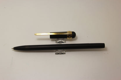 Montblanc Scenium Black with Gold Plated Trim Rollerball