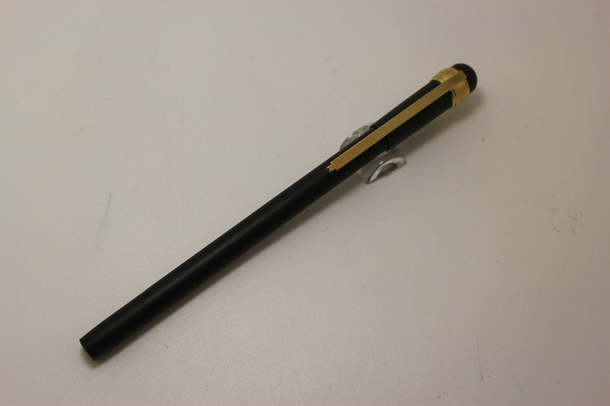 Montblanc Scenium Black with Gold Plated Trim Rollerball