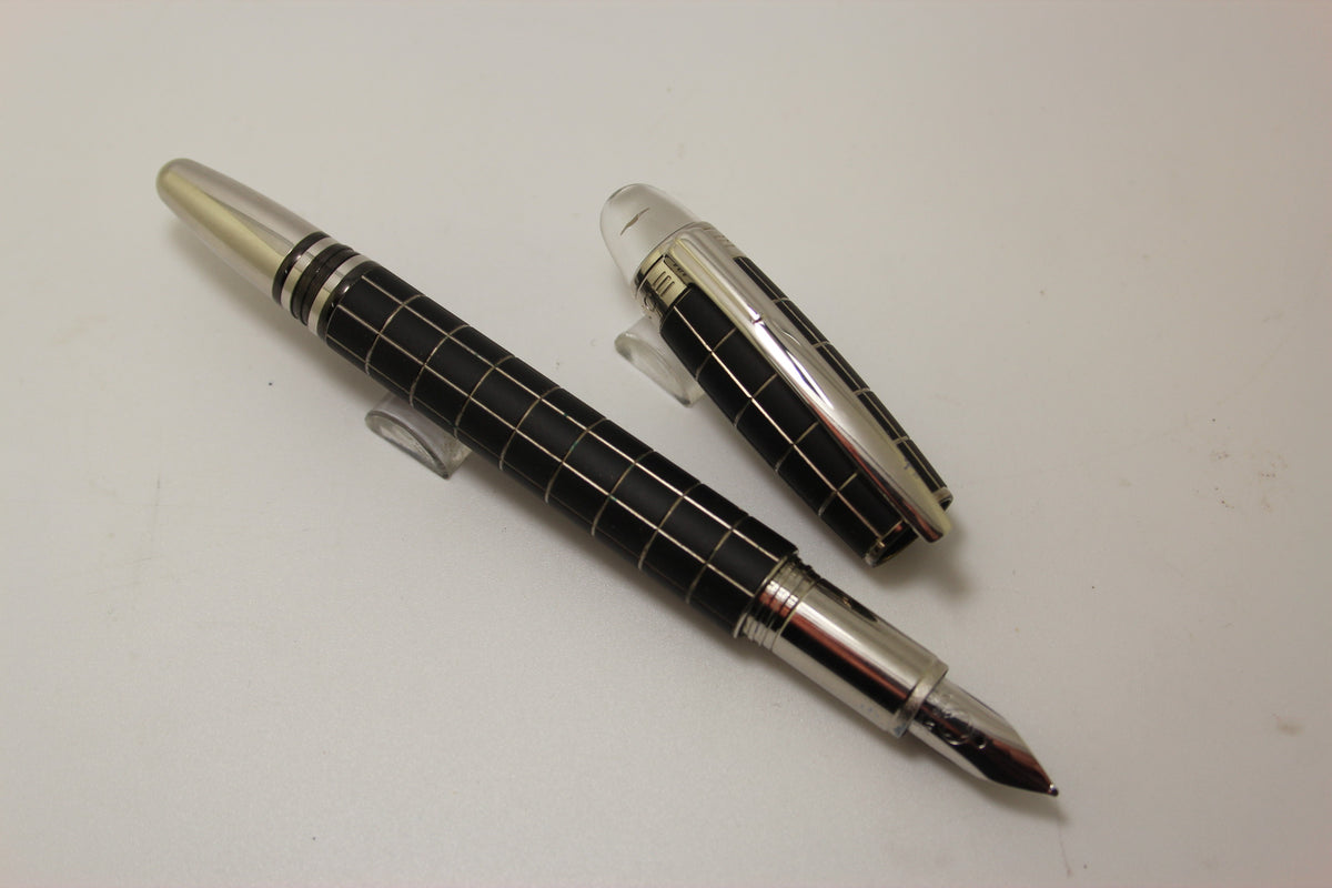 Montblanc Starwalker Metal & Rubber Fountain Pen 14k Nib