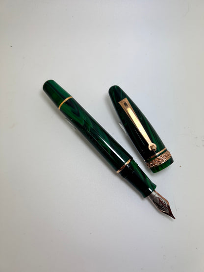 Maiora Ultra Ogiva Golden Age 2.0 Bertram's Inkwell 40th Anniversary Micro Batch - Rose Gold Fountain Pen