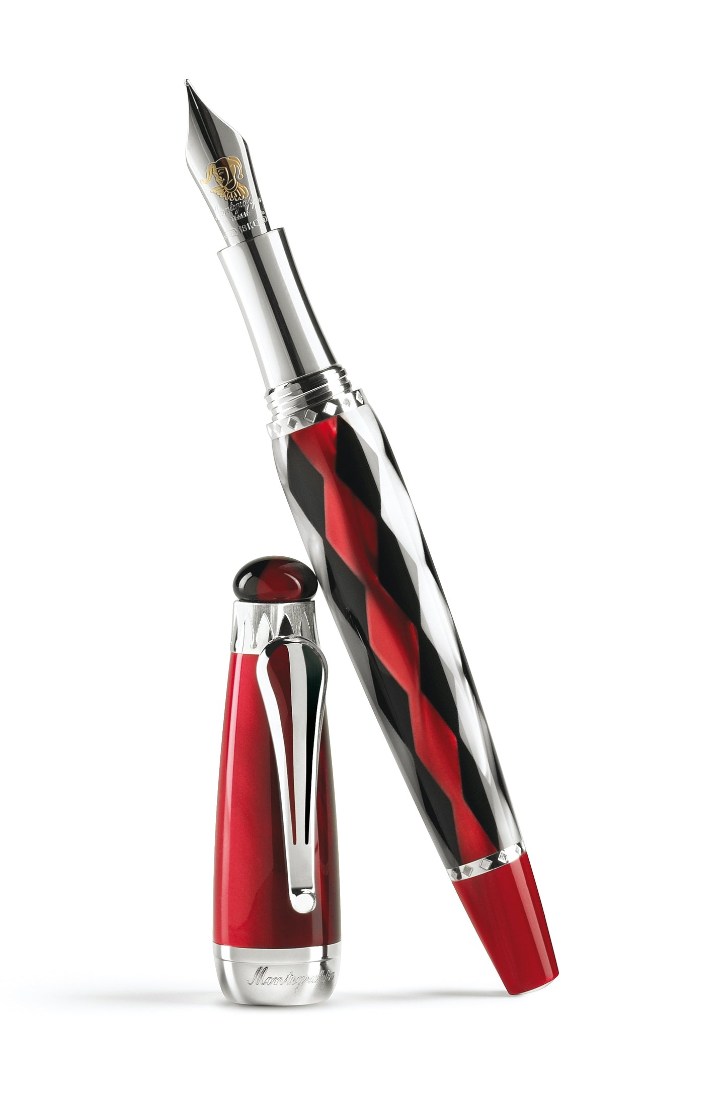 Montegrappa Invito a Rigoletto Sterling Silver Limited Edition Fountain Pen ISRGNRGR, 2013